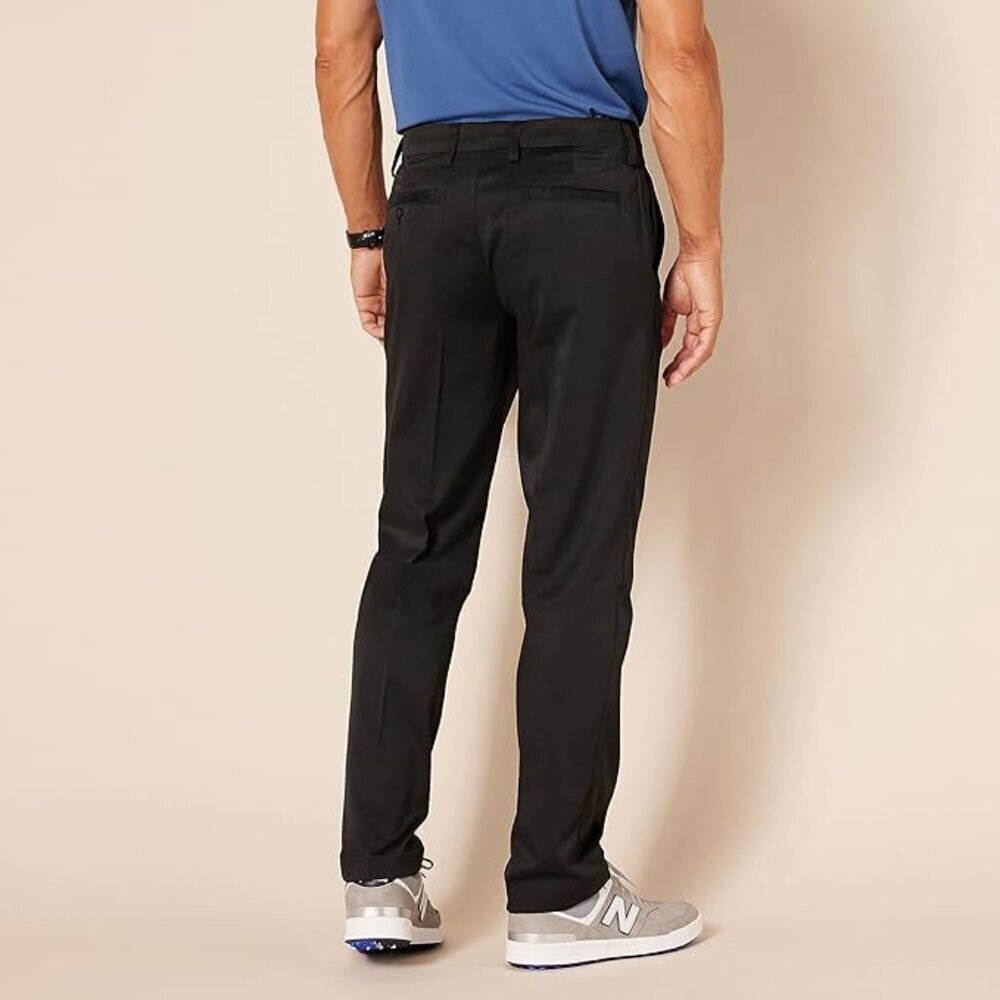 🖤 Men’s Black Performance Golf Pants | 28x30 | Straight Fit - Picture 6 of 7